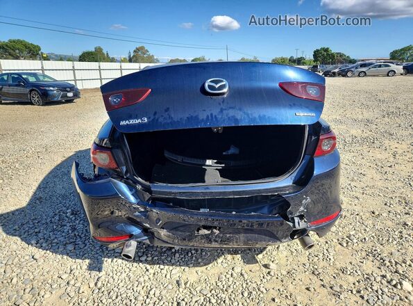 JM1BPAAL1M1345427 2021 MAZDA 3 Синий Вид сзади