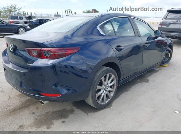 JM1BPABL6M1344949 2021 MAZDA 3 Blue Հետևի աջ