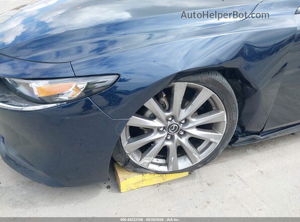 JM1BPABL6M1344949 2021 MAZDA 3 Blue Դիմացի տեսք