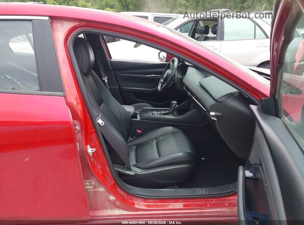 JM1BPACL0K1111080 2019 MAZDA 3 Red Widok wnętrza z przodu