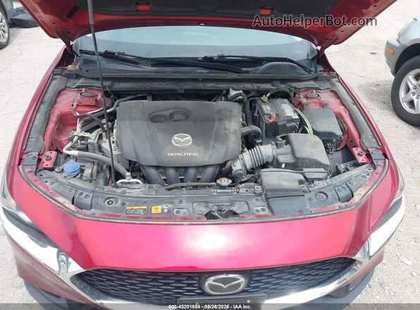 JM1BPACL0K1111080 2019 MAZDA 3 Red Widok z tyłu