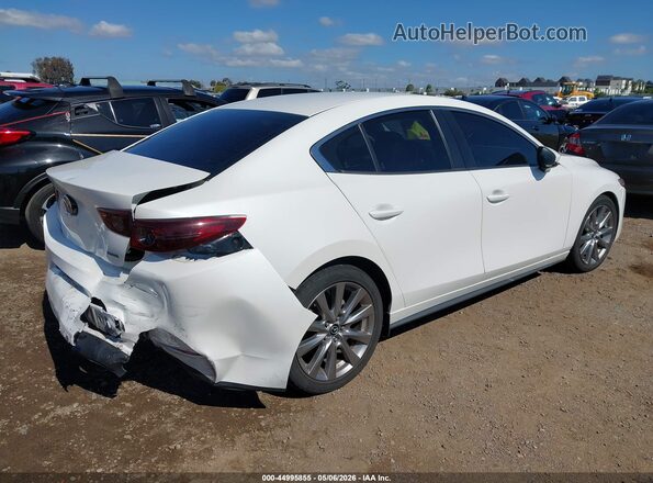 JM1BPACL2K1111145 2019 MAZDA 3 White Trasero derecho