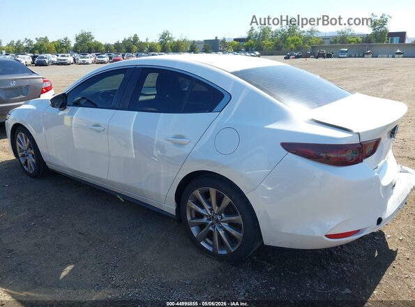 JM1BPACL2K1111145 2019 MAZDA 3 White Trasero izquierdo
