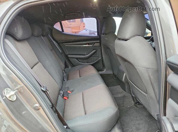 JM1BPAK76L1155087 2020 MAZDA 3 Gray Հետևի նստատեղերի տեսք