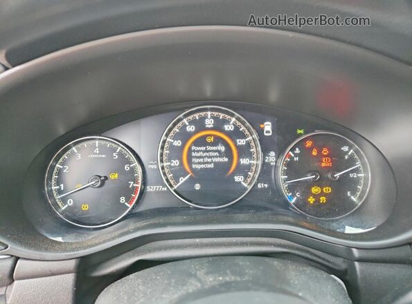 JM1BPAK76L1155087 2020 MAZDA 3 Gray Սարքավորումների վահանակի տեսք