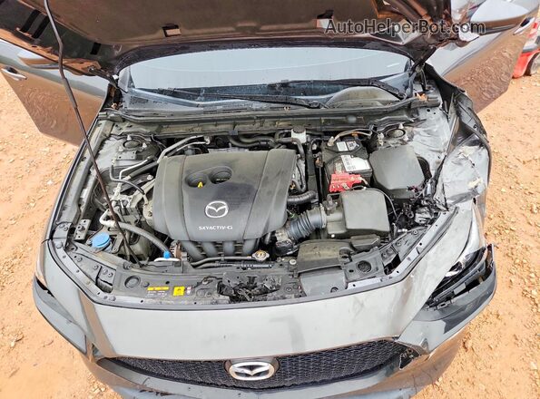 JM1BPAK76L1155087 2020 MAZDA 3 Gray Սալոնի հետևի տեսք