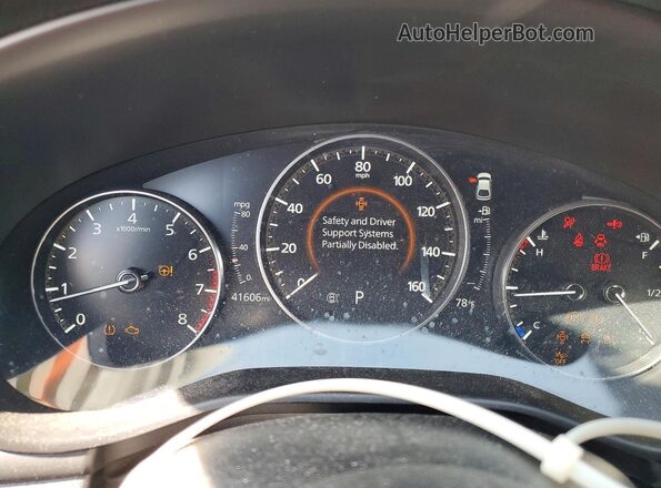 JM1BPALLXN1509899 2022 MAZDA 3 Black Вид щитка приладів