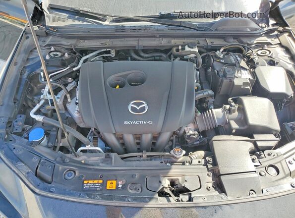JM1BPALLXN1509899 2022 MAZDA 3 Black Вид задньої частини салону