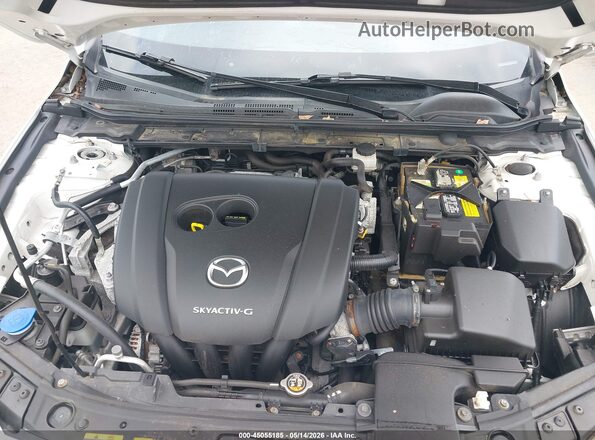 JM1BPALM0K1109063 2019 MAZDA 3 Белый Вид сзади