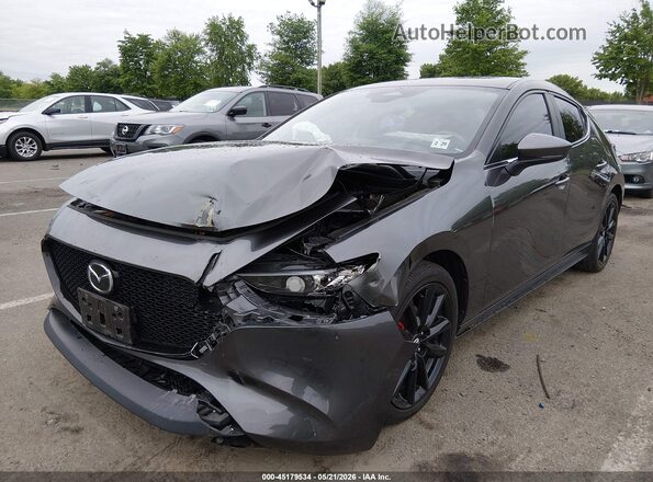JM1BPALM5R1707644 2024 MAZDA 3 Gray Առջևի ձախ երեք քառորդ տեսարան