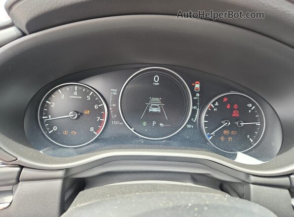 JM1BPALMXS1784340 2025 MAZDA 3 Red ხელსაწყოთა პანელის ხედი