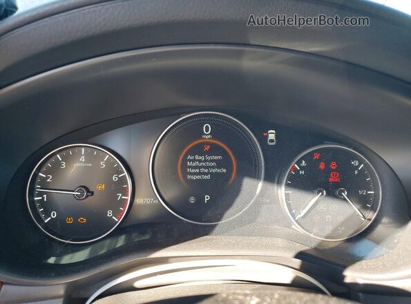 JM1BPAML3M1310884 2021 MAZDA 3 Серый Вид щитка приборов