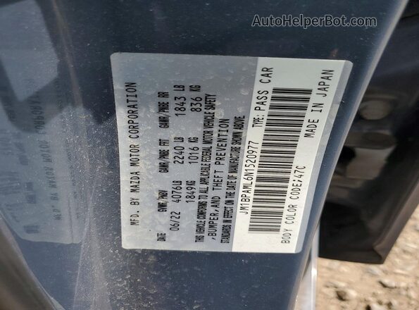 JM1BPAML6N1520977 2022 MAZDA 3 Gray 