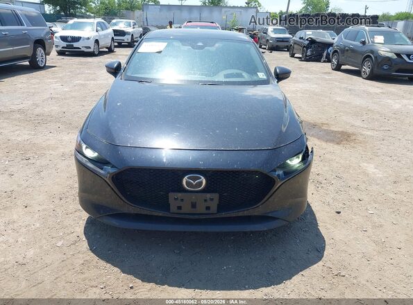 JM1BPAML7M1340065 2021 MAZDA 3 Black Вид задньої частини салону