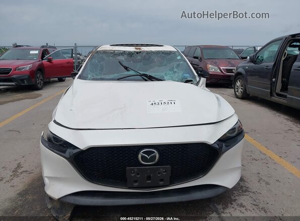 JM1BPAML7M1402628 2021 MAZDA 3 White Widok z przodu