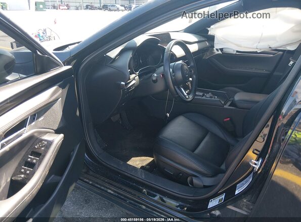 JM1BPAMM3K1141973 2019 MAZDA 3 Black Widok wnętrza z przodu