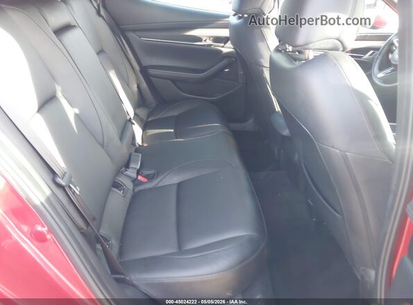 JM1BPAMM6K1137058 2019 MAZDA 3 Red VIN კოდის სტიკერის ხედი
