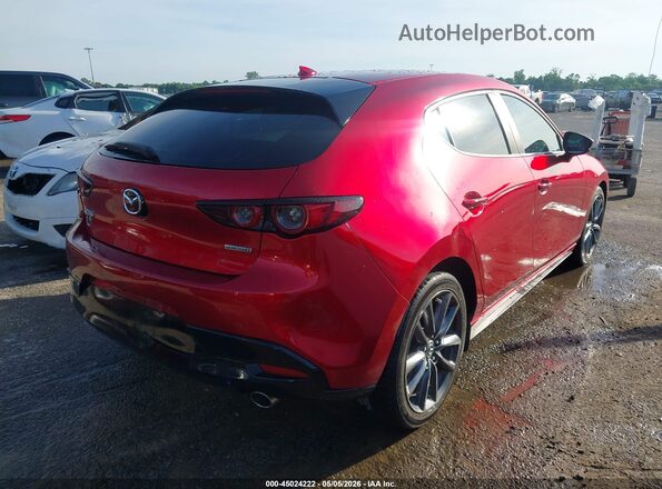 JM1BPAMM6K1137058 2019 MAZDA 3 Red უკანა მარჯვენა