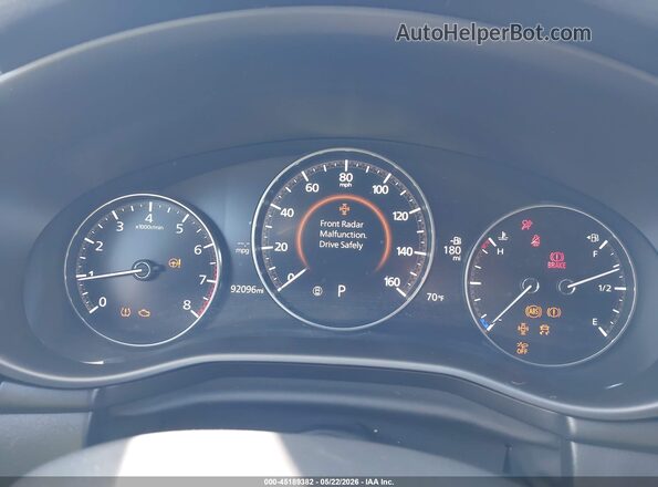 JM1BPAMM7K1143337 2019 MAZDA 3 Gray Вид задніх сидінь