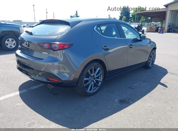 JM1BPAMM7K1143337 2019 MAZDA 3 Gray Задня права чверть