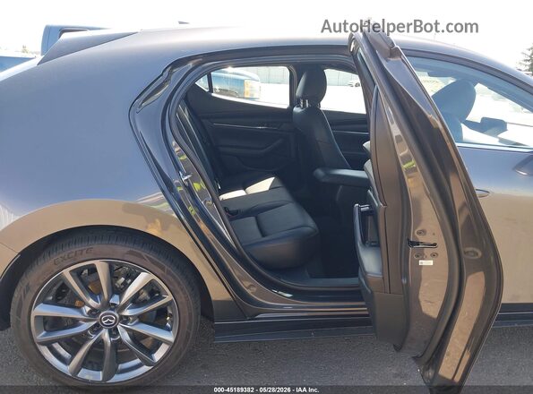 JM1BPAMM7K1143337 2019 MAZDA 3 Gray Вид наклейки з VIN-кодом