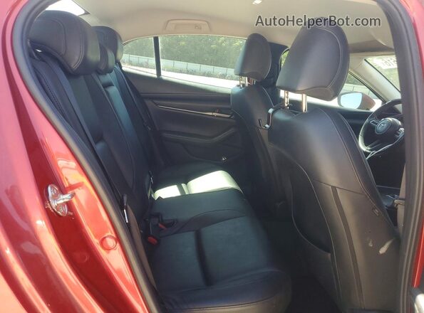 JM1BPBCM4L1148990 2020 MAZDA 3 Red უკანა სავარძლების ხედი