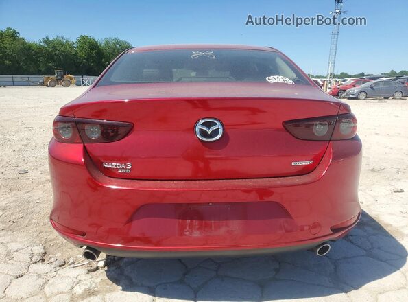 JM1BPBCM4L1148990 2020 MAZDA 3 Red უკანა ხედი