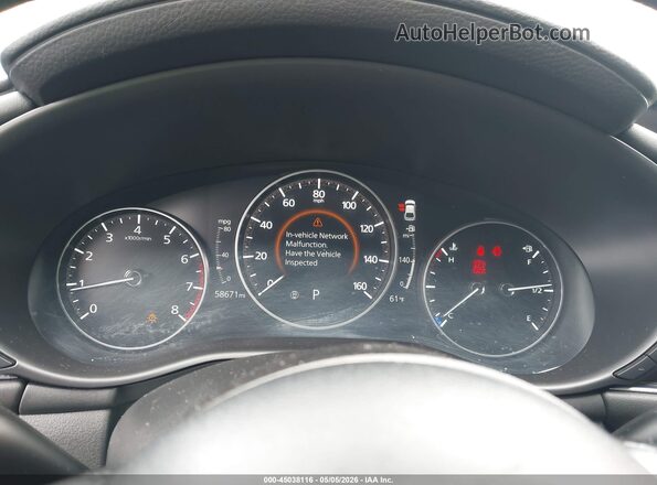 JM1BPBJY5M1348574 2021 MAZDA 3 Black Вид задніх сидінь