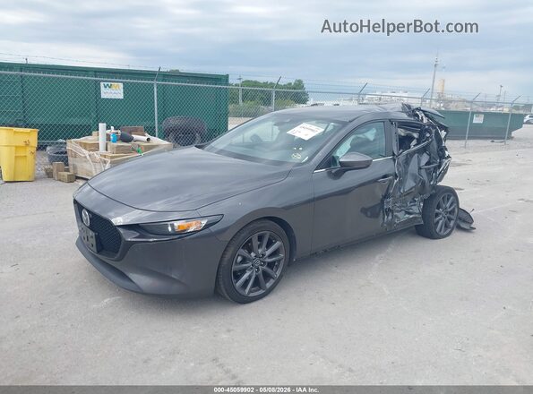 JM1BPBKL5M1301595 2021 MAZDA 3 Серый Передняя левая четверть