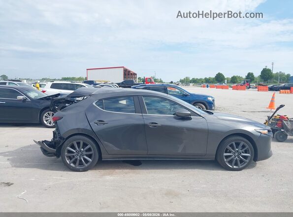 JM1BPBKL5M1301595 2021 MAZDA 3 Серый Вид задней части салона