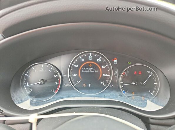 JM1BPBLL7T1867688 2026 MAZDA 3 Gray Widok zestawu wskaźników