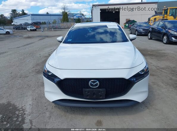 JM1BPBLLXM1343131 2021 MAZDA 3 White Вид панелі приладів