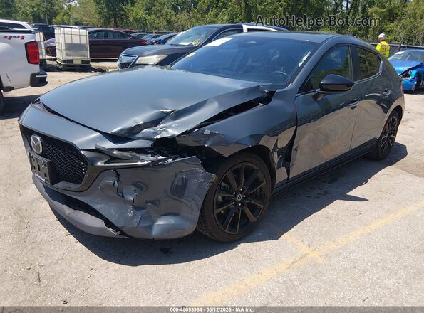 JM1BPBLM9R1719043 2024 MAZDA 3 Gray Vista tres cuartos delantera izquierda