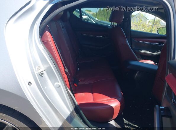 JM1BPBMY8M1331733 2021 MAZDA 3 Silver Вид наклейки з VIN-кодом