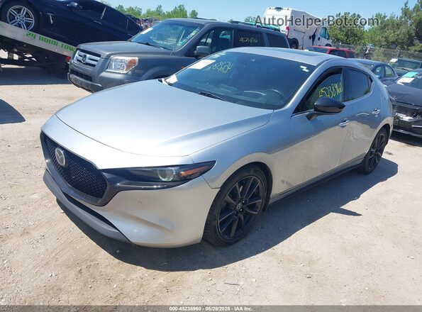 JM1BPBMY8M1331733 2021 MAZDA 3 Silver Передня ліва чверть
