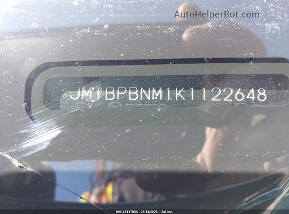 JM1BPBNM1K1122648 2019 MAZDA 3 Gray ძრავის განყოფილების ხედი
