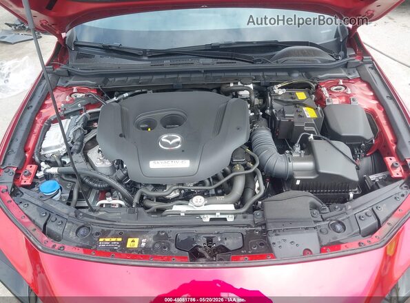 JM1BPBNY7S1780901 2025 MAZDA 3 Red Widok z tyłu