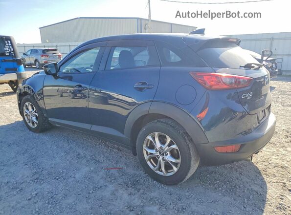 JM1DKBC72G0117444 2016 MAZDA CX-3 Синий Задняя левая четверть