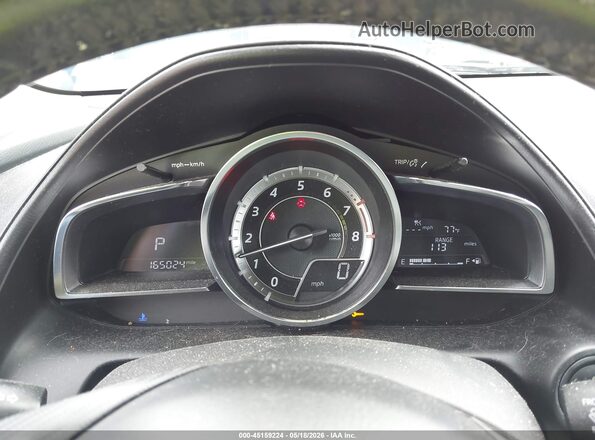 JM1DKBD73G0107133 2016 MAZDA CX-3 Blue Rear seats view