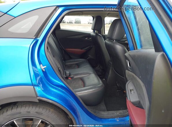 JM1DKBD73G0107133 2016 MAZDA CX-3 Blue VIN sticker view