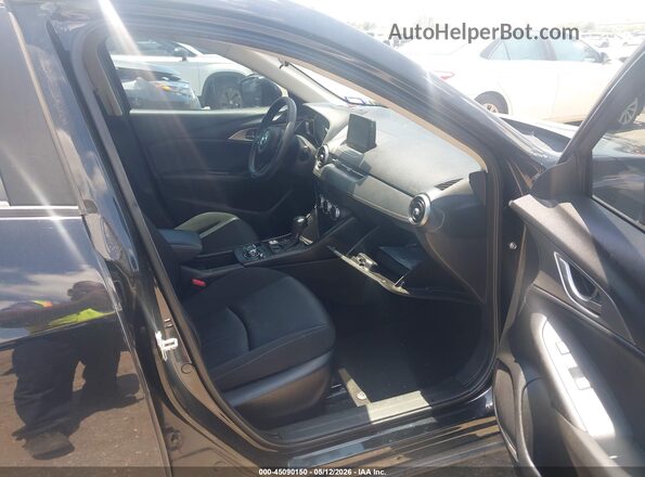 JM1DKDB71L1473899 2020 MAZDA CX-3 Black Widok wnętrza z przodu