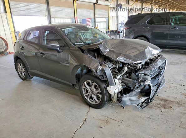 JM1DKDB72L1474818 2020 MAZDA CX-3 Gray წინა მარჯვენა