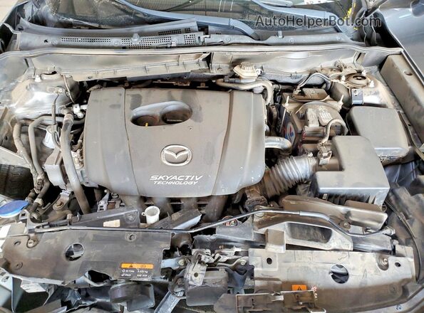 JM1DKDB72L1474818 2020 MAZDA CX-3 Gray უკანა სალონის ხედი