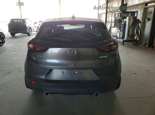 JM1DKDB72L1474818 2020 MAZDA CX-3 Gray უკანა ხედი