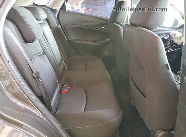 JM1DKDB72L1474818 2020 MAZDA CX-3 Gray უკანა სავარძლების ხედი