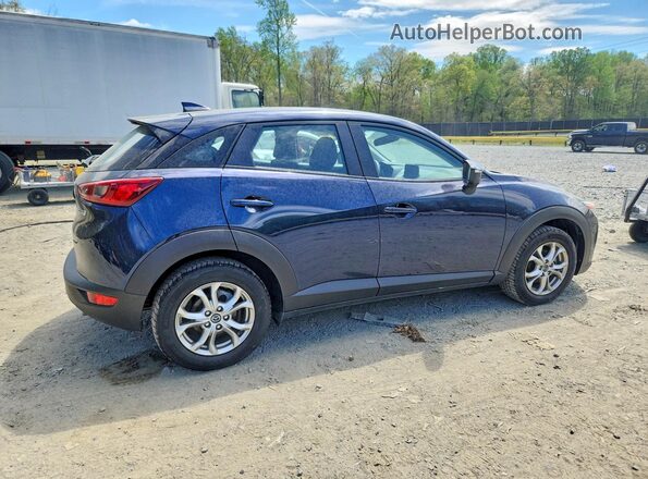 JM1DKDB73K0442769 2019 MAZDA CX-3 Blue Tył prawy