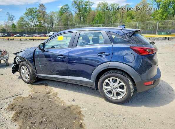 JM1DKDB73K0442769 2019 MAZDA CX-3 Blue Tył lewy