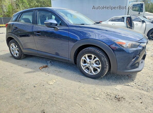 JM1DKDB73K0442769 2019 MAZDA CX-3 Blue Przód prawy