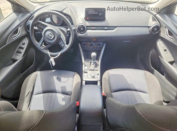 JM1DKDB73K0442769 2019 MAZDA CX-3 Blue Widok deski rozdzielczej