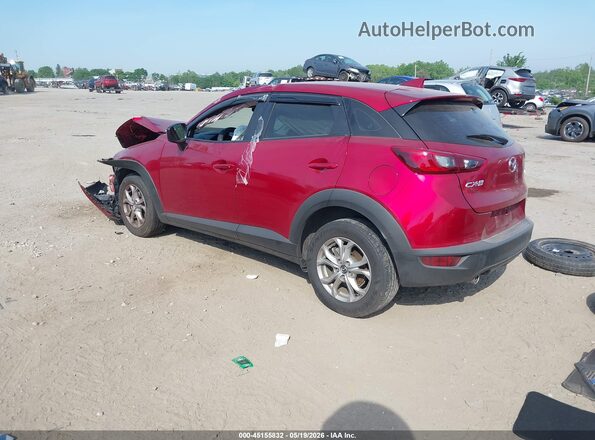 JM1DKDB73K1460067 2019 MAZDA CX-3 Red უკანა მარცხენა